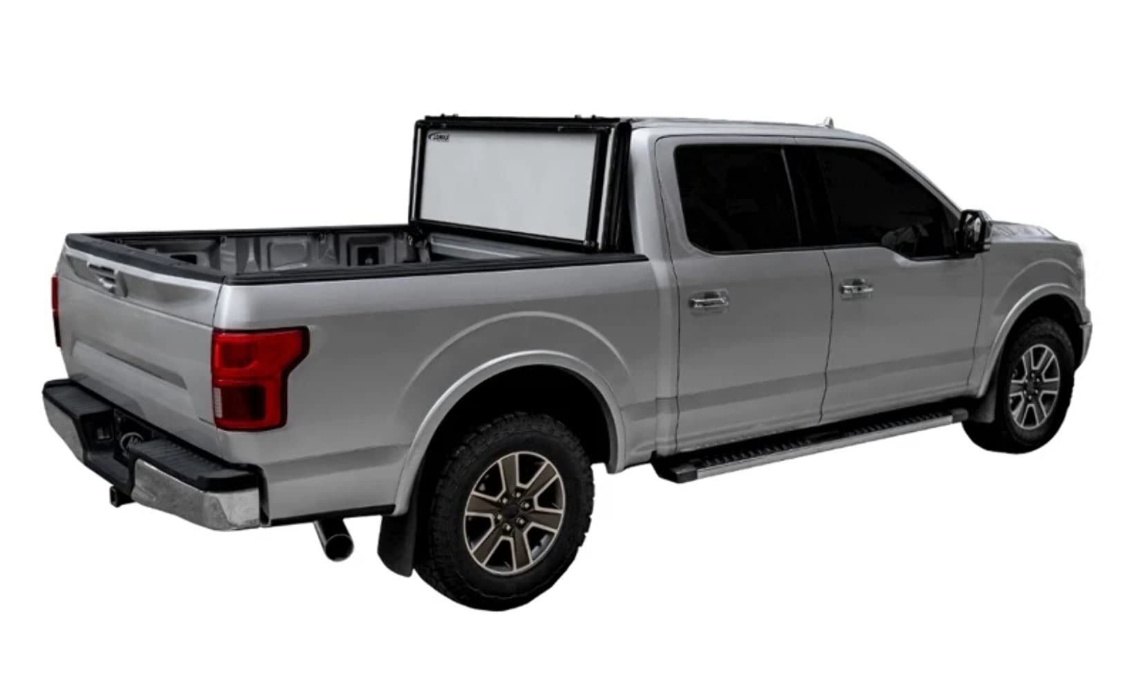 Stance LOMAX G3010039 Hard Tri-Fold Cover; Black Urethane Finish; Split Rail;
