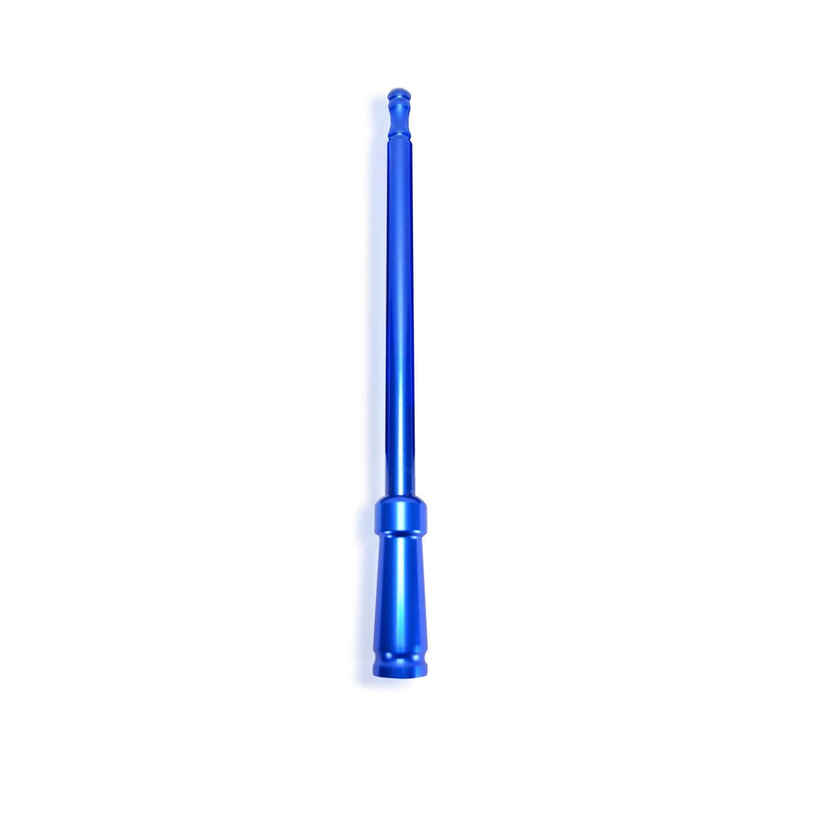 Extended Range RECON 264ANTBL Aluminum 8.5" Short Blue Stereo Antenna