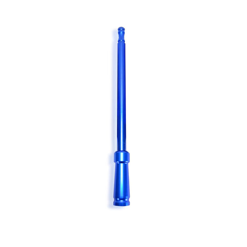 Extended Range RECON 264ANTBL Aluminum 8.5" Short Blue Stereo Antenna