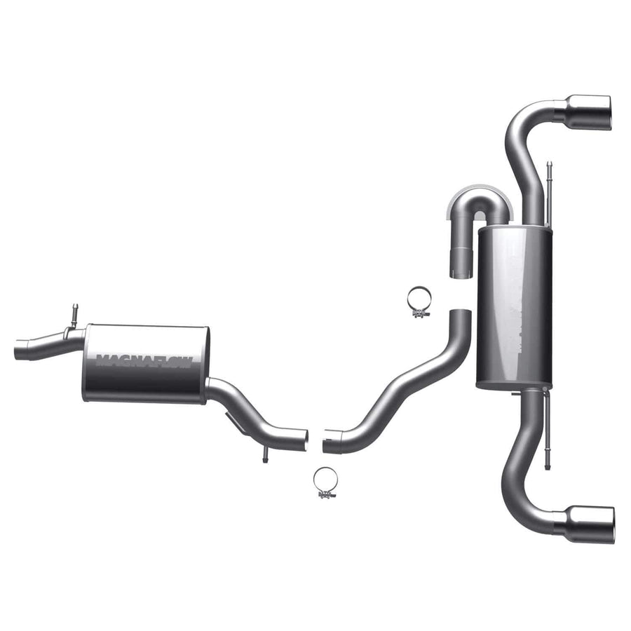 Large MagnaFlow Stainless Steel Performance Exhaust System Kit