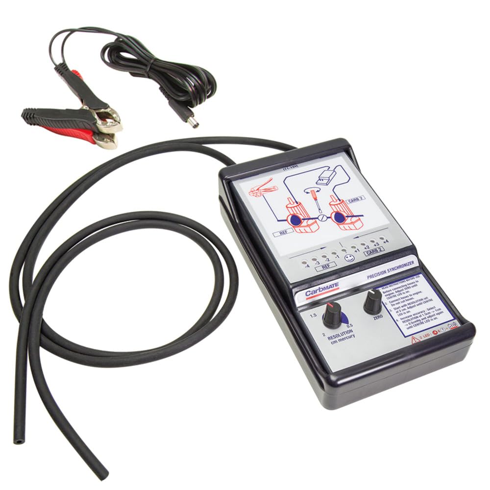 Tecmate TS-110 Carburetor/Fuel Injection Throttle Body Synchronizer CarbMate