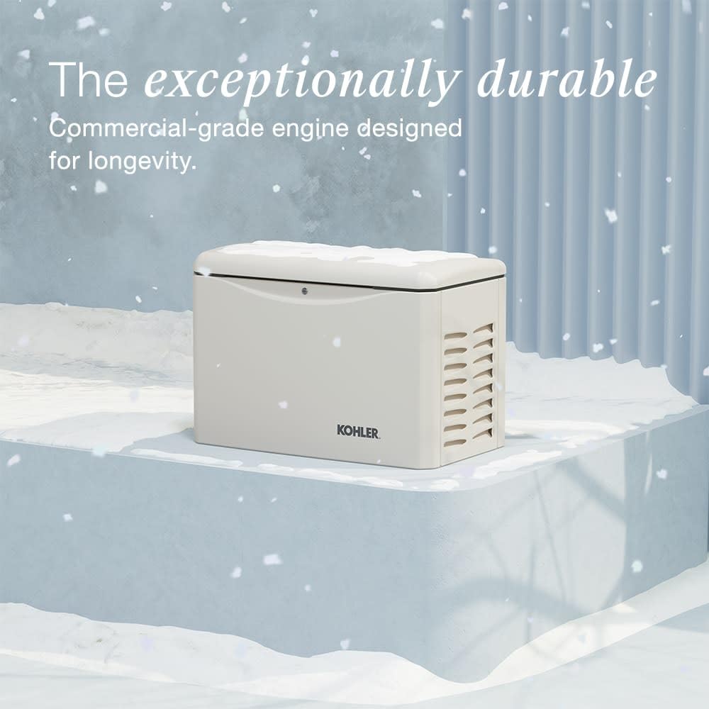 Air-Cooled Kohler 26RCAL-200SELS Standby Generator with 200 Amp Transfer Switch Single Phase, 26,000-Watt