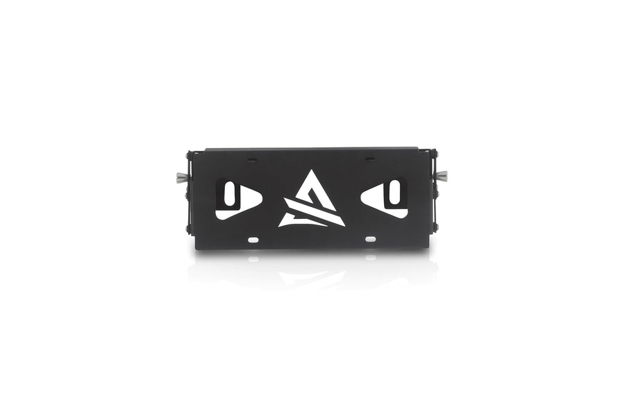 Attica4x4 Cobra Tek - Universal Terra Series License Plate Mount Bracket | Stylish and Durable Off-Road Solution | Textured Black Powder Coat | Adjustable Fit.