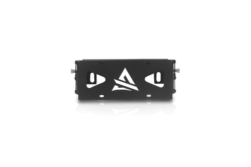 Attica4x4 Cobra Tek - Universal Terra Series License Plate Mount Bracket | Stylish and Durable Off-Road Solution | Textured Black Powder Coat | Adjustable Fit.