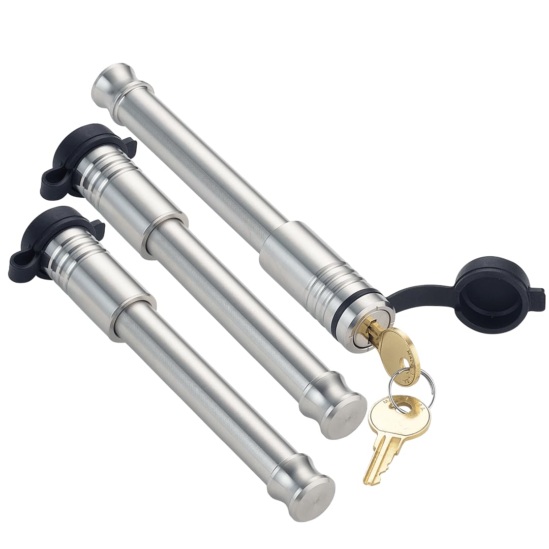 3 Pack Mixed 3.0, Keyed Alike, Hitch Locks for Mega Duty Gen-Y 21K LB Series - Includes Lock for 3.0" Receiver