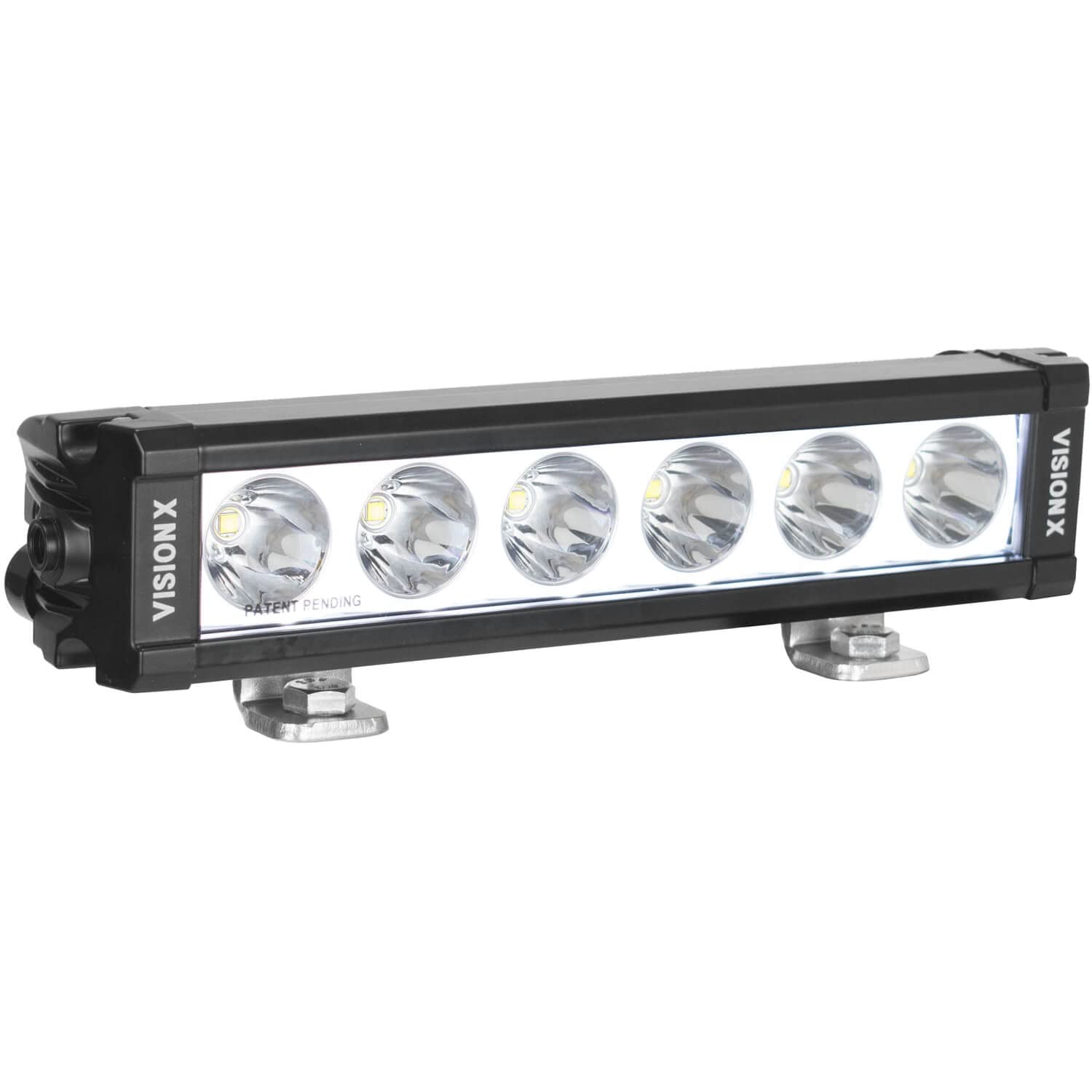 Vision X Lighting 9″ XPL Series Halo 6 Led Beam Light Bar XPL-H6EMH (Including End Cap Mounting L Bracket And Harness)