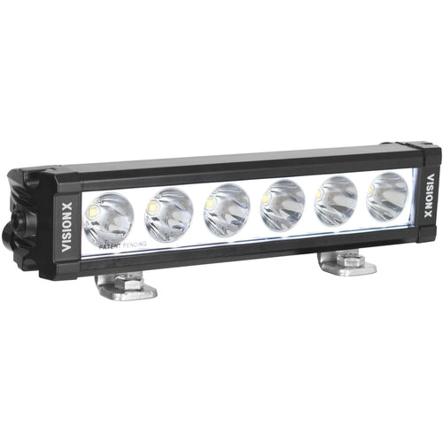 Vision X Lighting 9″ XPL Series Halo 6 Led Beam Light Bar XPL-H6EMH (Including End Cap Mounting L Bracket And Harness)