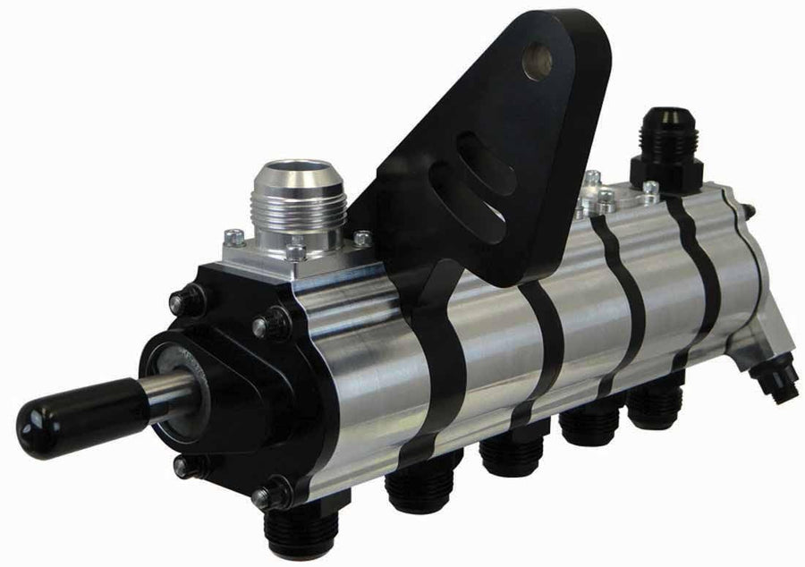 Moroso 5 Stage Tri Lobe Dry Sump Oil Pump, Driver's Door Car Side Mount, .900" Pressure Section