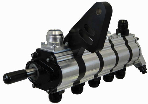 Moroso 5 Stage Tri Lobe Dry Sump Oil Pump, Driver's Door Car Side Mount, .900" Pressure Section