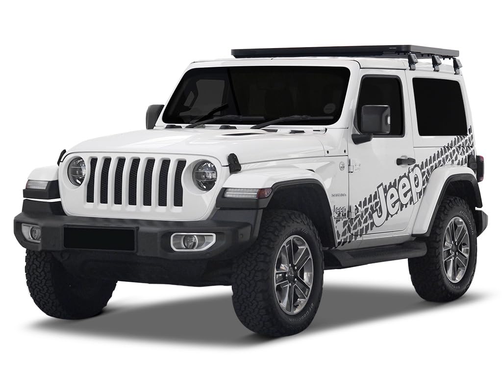 Slimline II Front Runner 1/2 Roof Rack Kit Compatible with Jeep Wrangler JL 2 Door (2018-Current)
