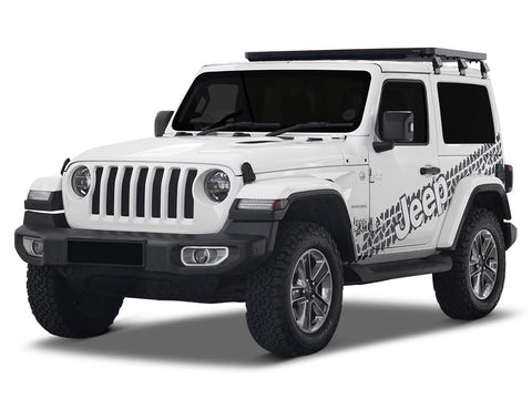 Slimline II Front Runner 1/2 Roof Rack Kit Compatible with Jeep Wrangler JL 2 Door (2018-Current)