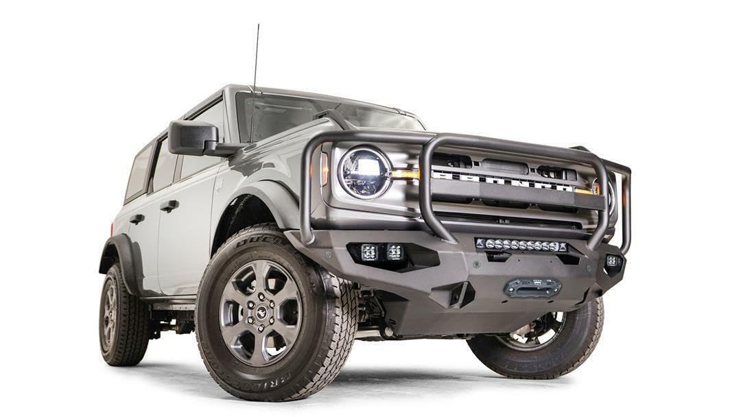 FB21-X5250-1 Fab Fours Inc. Front Replacement Bumper fits Ford Bronco