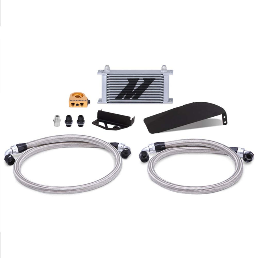 Mishimoto Oil Cooler Kit MMOC-CTR-17TSL Fits Honda Civic Type R 2017+ Silver