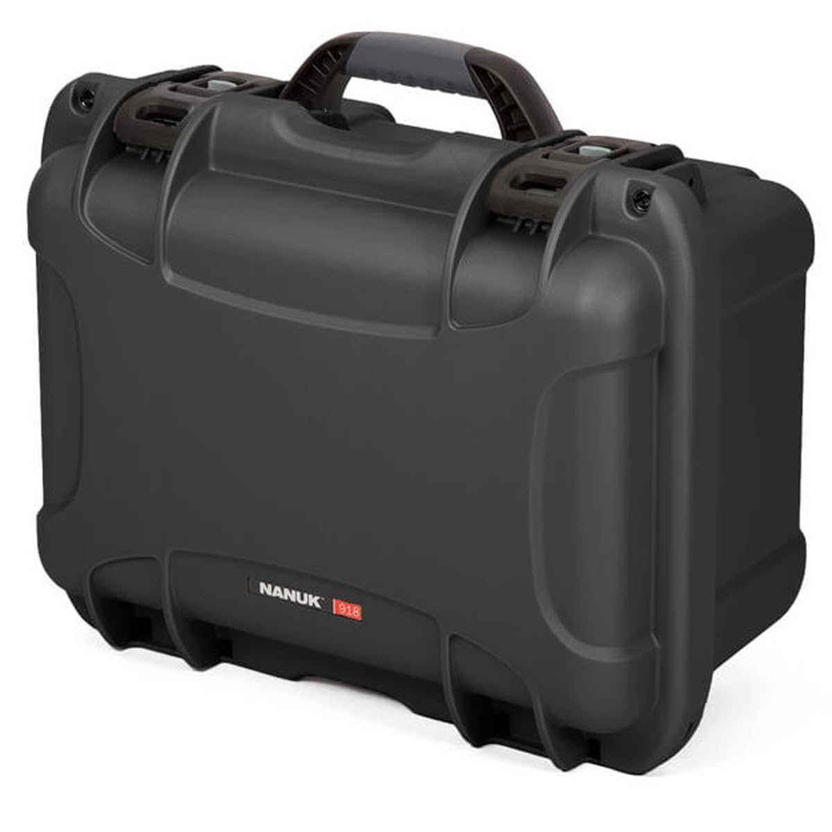 Waterproof Nanuk 918 Hard Case with Custom Foam Insert for 6 Lenses - Graphite