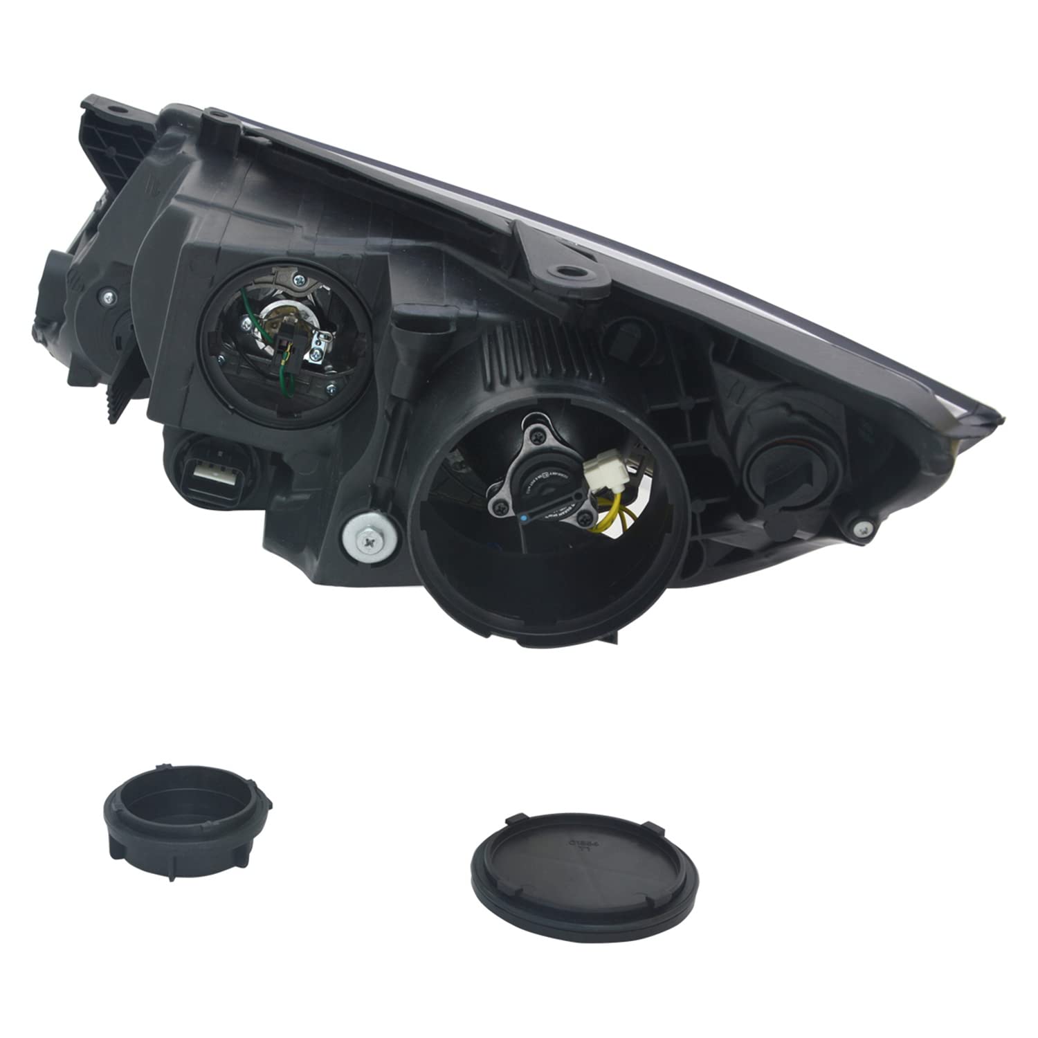 Right TYC Headlight Assembly Compatible with 2012-2013 Kia Optima