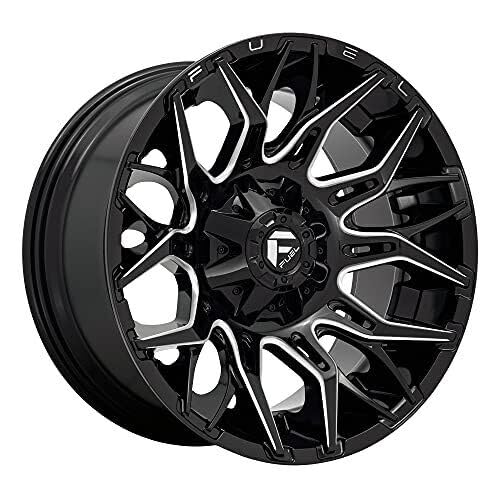 D772 TWITCH FUEL OFF-ROAD 20X9, 8X170, 5.04, 1mm BLACKOUT - D77220901750