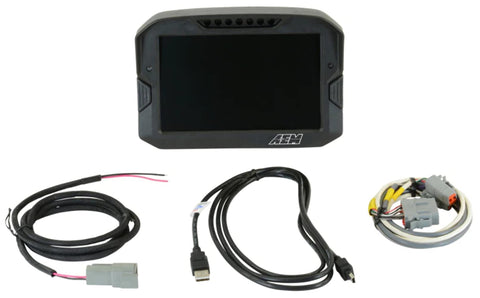 30-5700 AEM ELECTRONICS CD-7 Carbon Non-Logging/Non GPS Display Kit