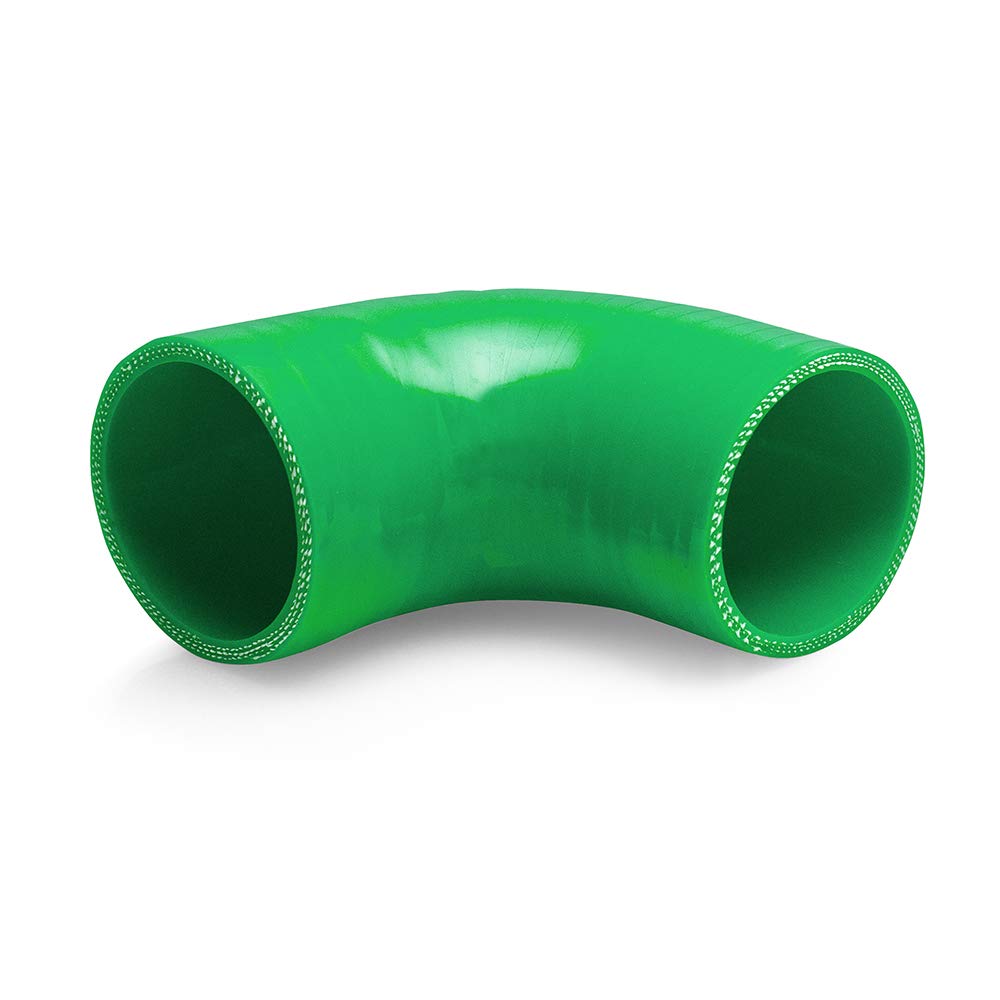 90 Degree Mishimoto 2.0" Coupler, Green