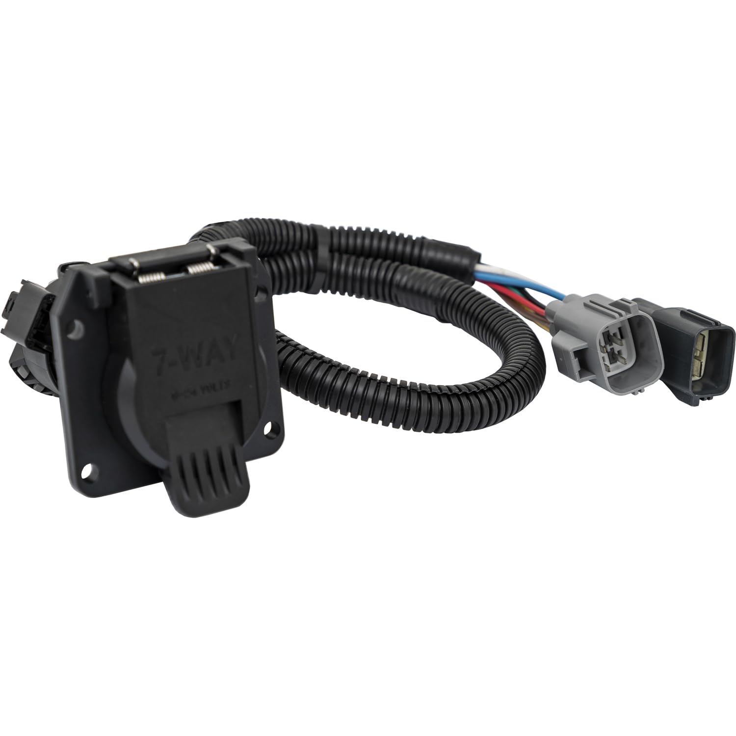Buyers Products 7-Way RV Blade Output Trailer Connector for Ford 2020+ F-250, F-350 & F-450, Start Way & End Way 7 + 4, Vehicle Side Wiring, RV Accessories