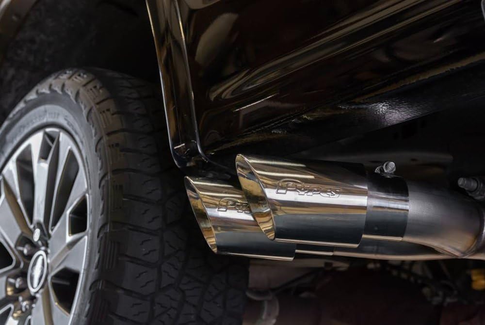 SFT29R PYPES EXHAUST - 2015-20 Compatible with/Replacement for Ford F150 SIDE EXIT CATBACK
