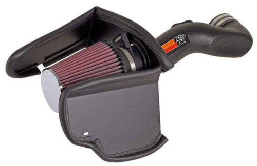 Cold Air Intake System K&N: High-Flow Air Filter, Increase Performance & Towing: Compatible with 2006-2008 Chevrolet: Trailblazer, 57-3061