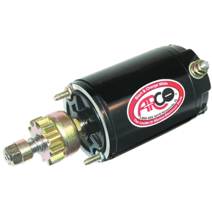 Outboard Starter Arco 5376 for BRP-OMC 18-40 HP, 11-Tooth Gear Drive