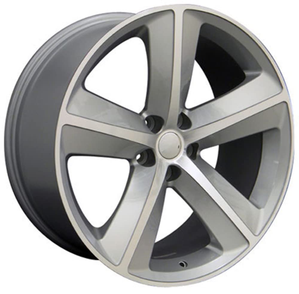 DG05-20090-5115-20MS Silver Machined Wheel OE Wheels LLC Painted (20 x 9. inches /5 x 115 mm, 20 mm Offset)