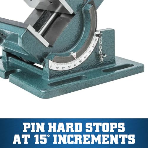 Wilton Angle Drill Press Cradle-Style Vise, 4" Jaw Width & Opening, 1-1/2" Jaw Depth (Model CR4)