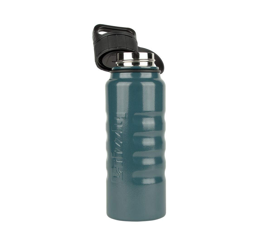 32 oz Grizzly Grip Water Bottle | Vacuum Insulated | Stainless Steel with Insulated Lid | For Gym Women Men Beach Camping Hiking Fishing Hunting Sports | Vintage Blue
