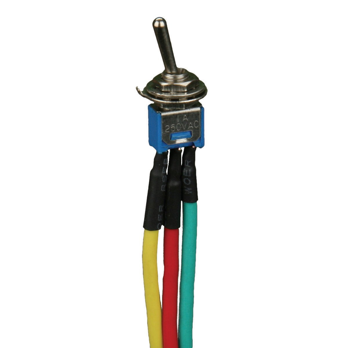 Install Bay Sub Mini Toggle Switch Single Pole Single Throw Pre Wired 6 Inch On and Off 5 Per Bag- IBTSSMS