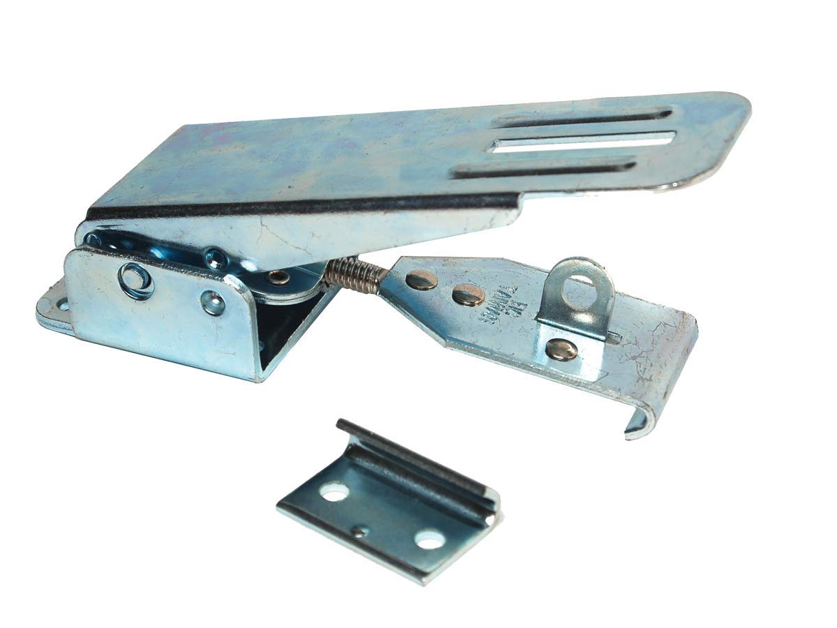 Camper Latch, RV Designer E313, Folding, Chrome, Exterior Hardware