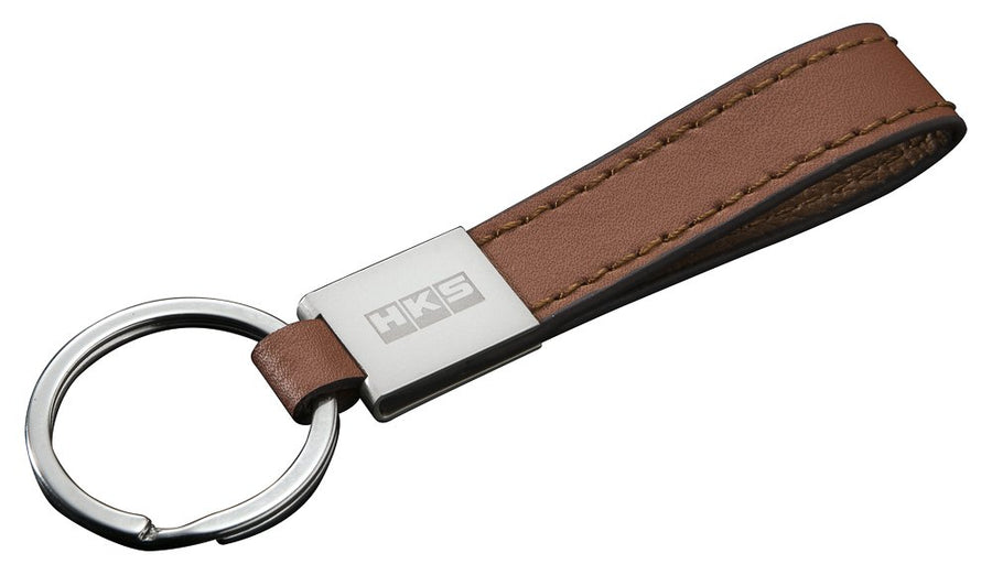 HKS CAMEL LEATHER KEYRING