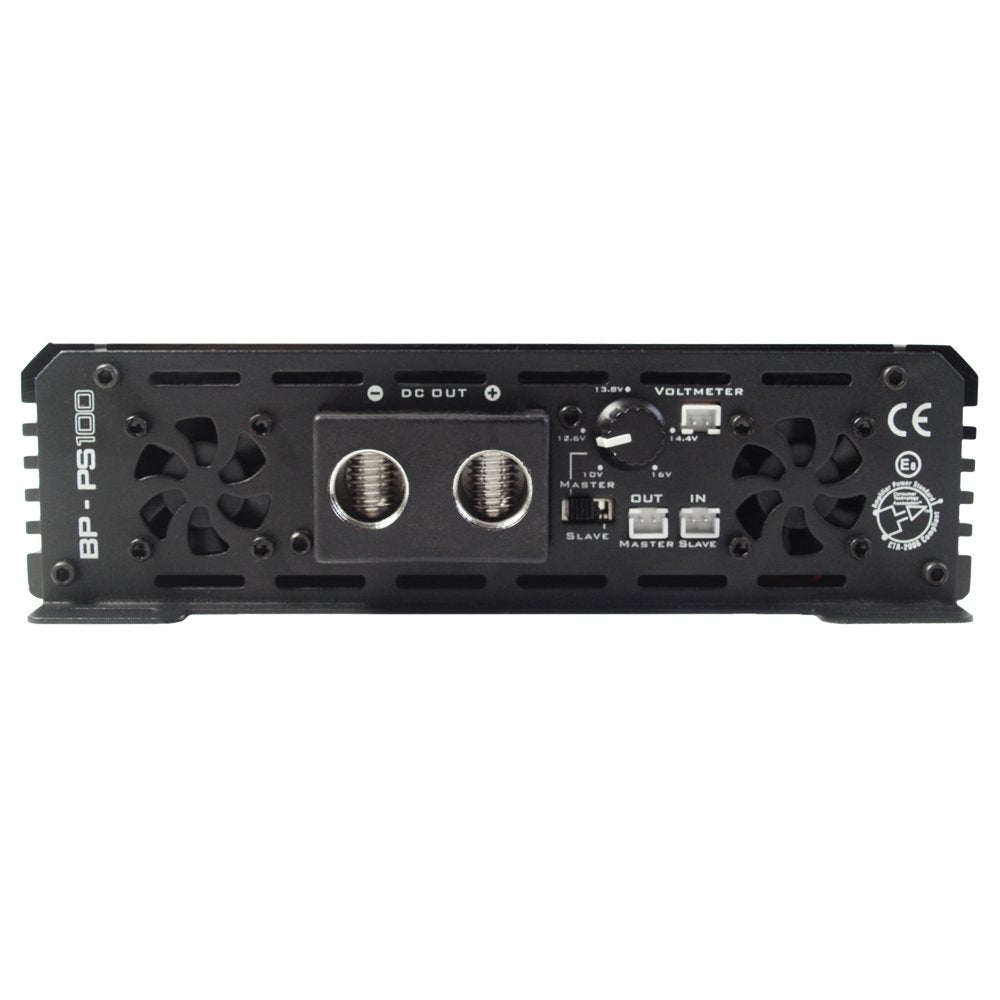 Massive Audio 100 Amp AC to DC Linkable Power Supply Blade Series PS100
