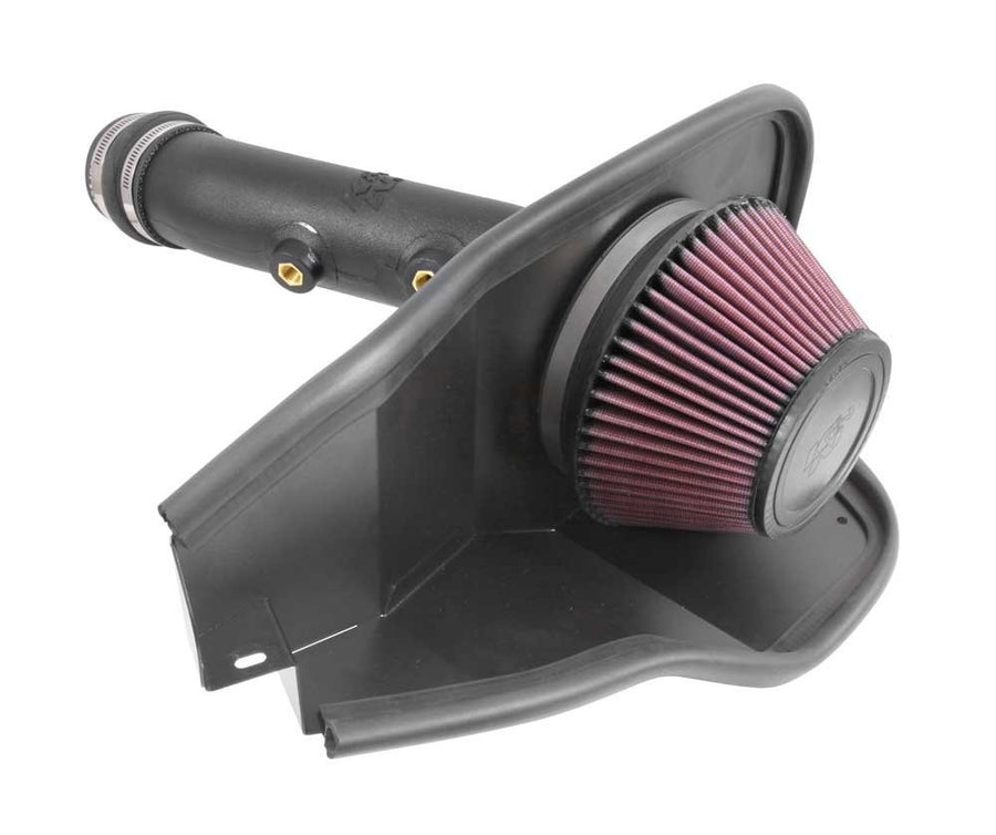 Cold Air Intake System K&N: High-Flow Air Filter, Increase Performance & Acceleration: Compatible with 2014-2020 Ford: Fusion, 63-2588