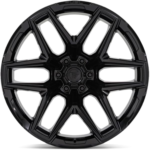 FLUX FUEL OFF-ROAD 18X9 6X5.5 5.79 20mm GLOSS BLACK - FC854BX18906820