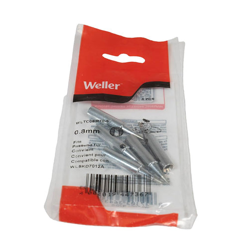 Weller APEX TIP,CONICAL 0.8 MM for WLIR70 5PK (WLTC08IR70-5) (6/Each)