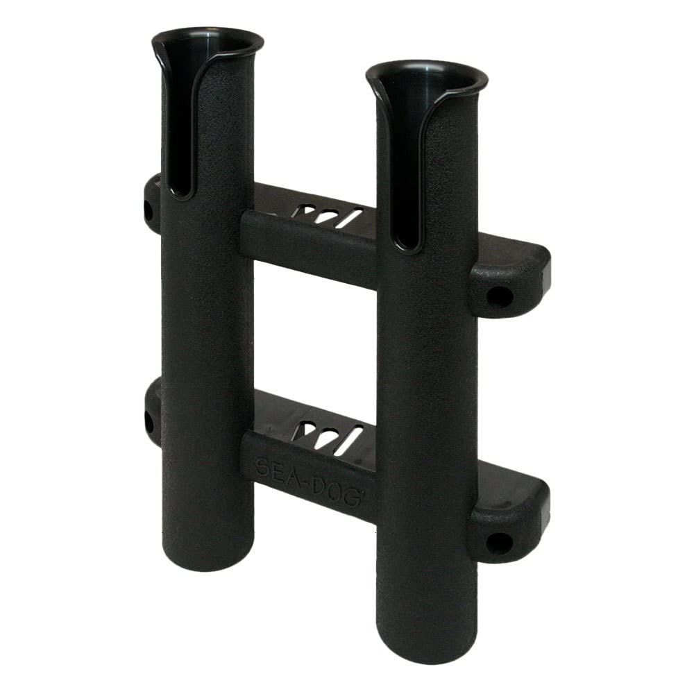 Two Pole Sea Dog Line 325029-1 Side Mount Rod Holder, Black