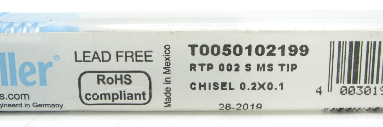 Welding Tool RTP 002 S Ms Tip Chisel 0.2X0.1