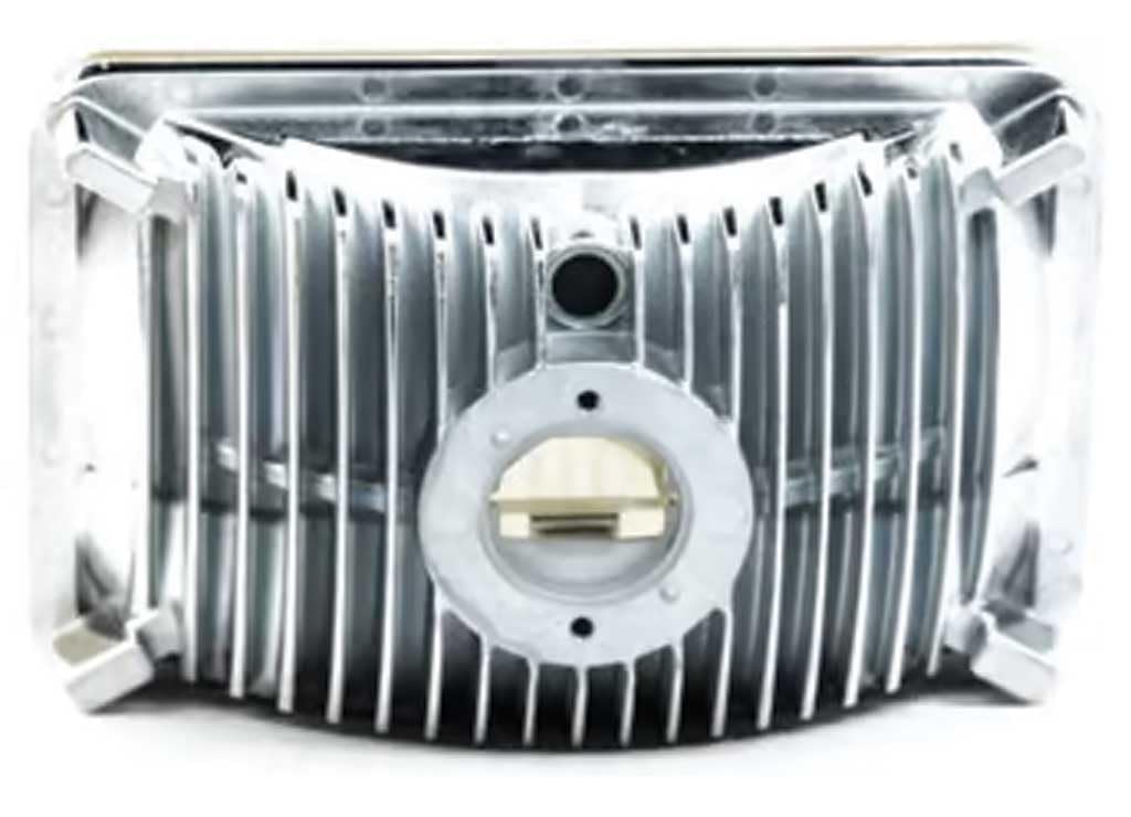 Holley LED Forward Facing Light - Retrobright LFRB185 - Housing Only - Clear Lens - Sold Individually