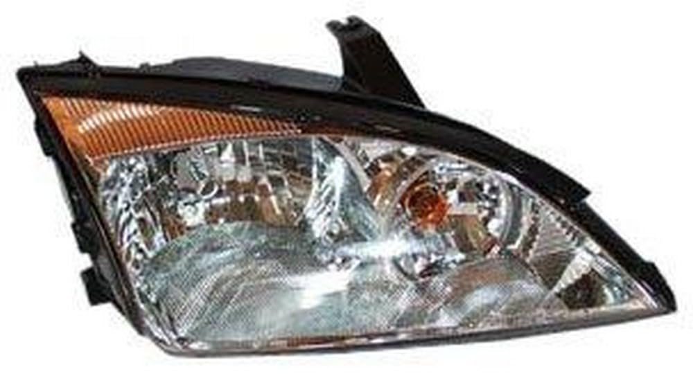 Right TYC Headlight Assembly Compatible with 2005-2007 Ford Focus