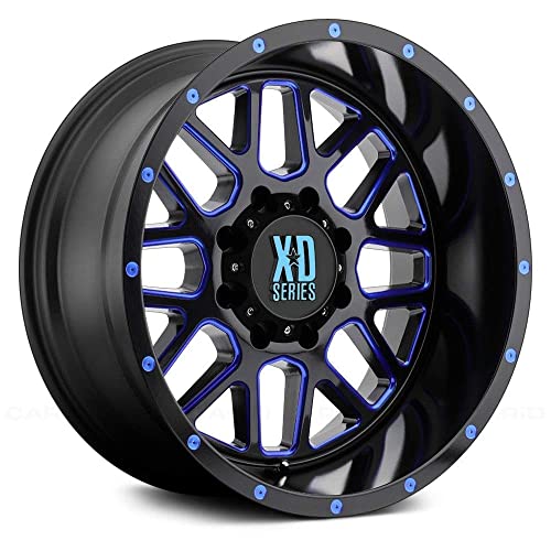 XD 18X9 XD820 5X5.0 S-BLK MILL BTCC -12MM - XD82089050912NBC