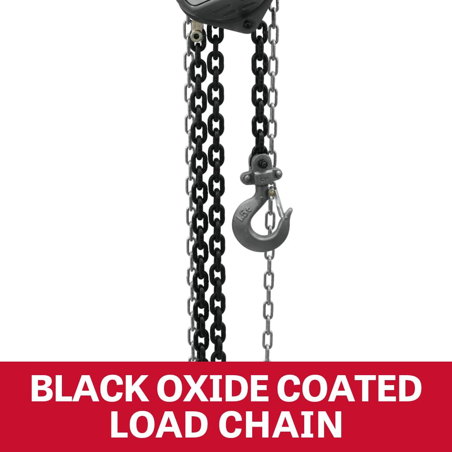 2-Ton JET Hand Chain Hoist, 10' Lift (Model S90-200-10)