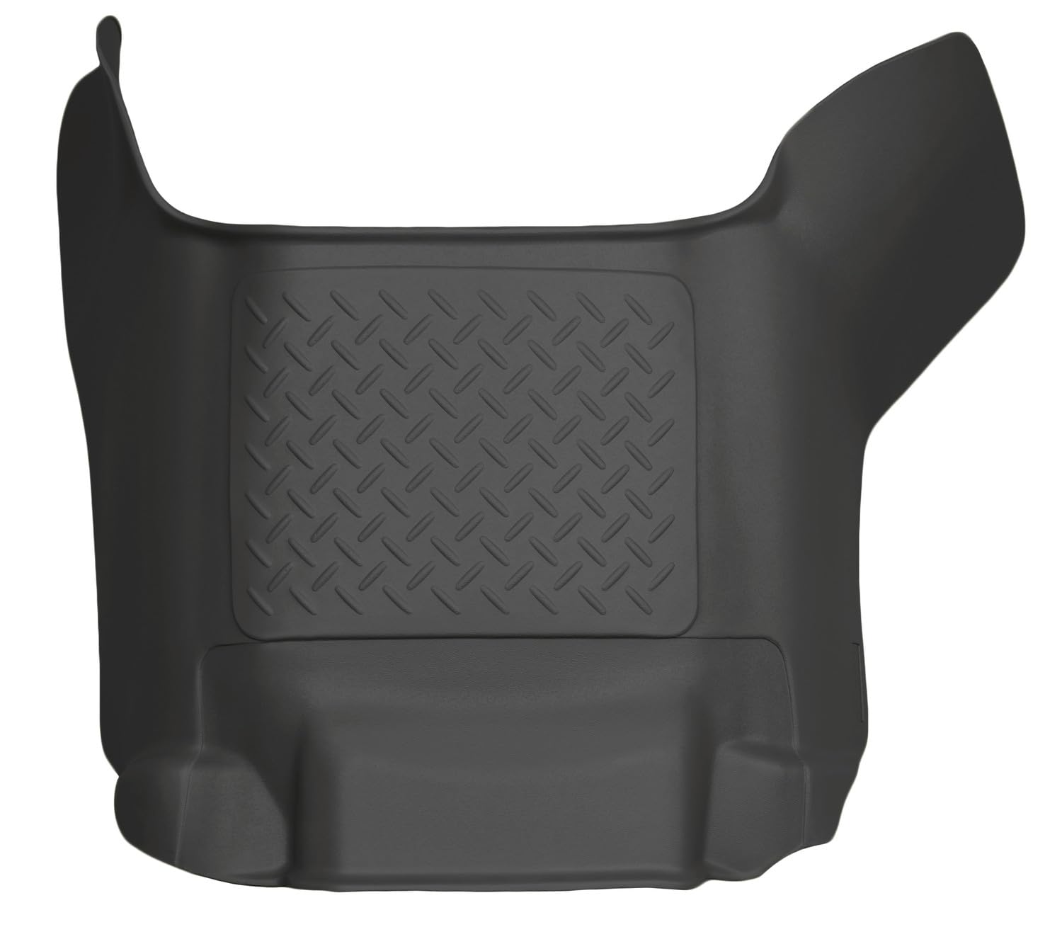 Weatherbeater Husky Liners Floor Mats | Fits 2019-2024 Ram 1500 (Classic Body), 2009-2018 Ram 1500 Crew CAB ONLY, 2010-2024 Ram 2500/3500 Crew/MEGA CAB ONLY | Center Hump, 1-pc Black - 83701