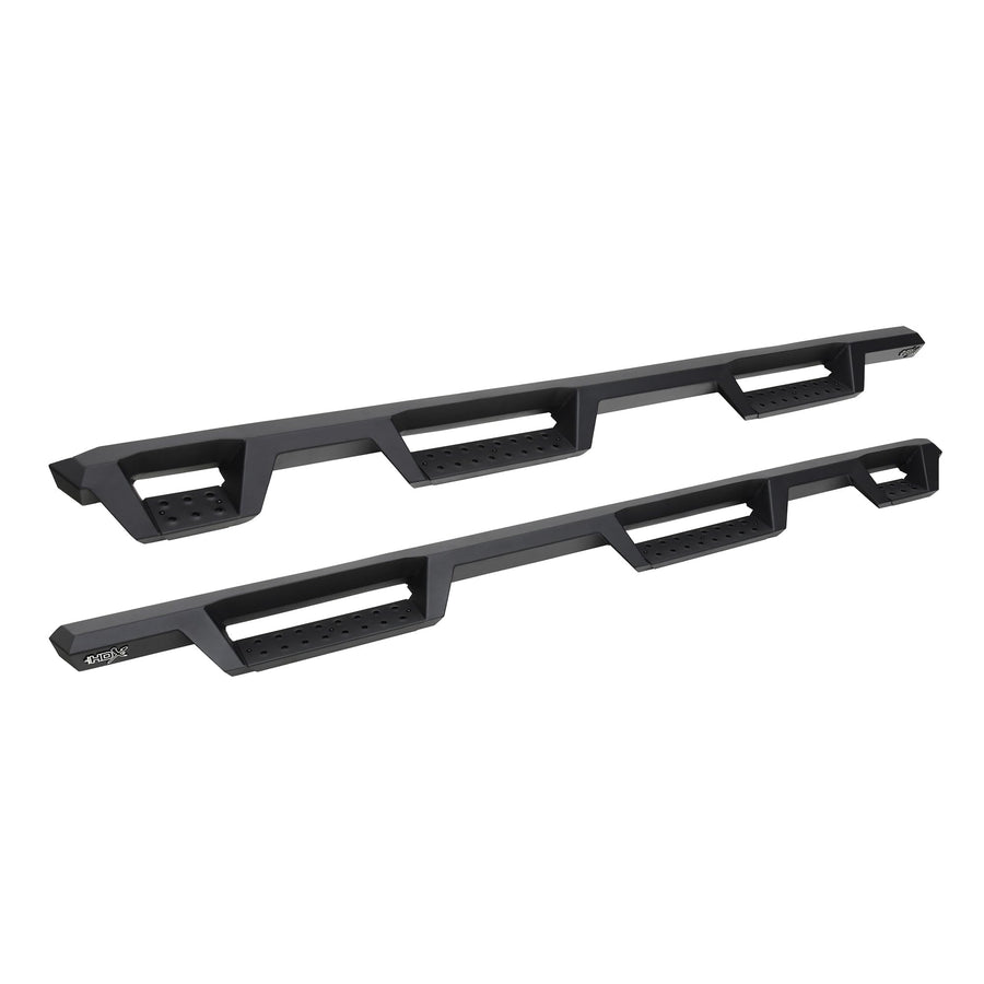 Westin HDX 56-534685 Drop Wheel to Wheel Nerf Bars fits 2019-2025 Silverado Sierra 1500 Crew Cab (5.5 Bed) (Exc 2019 Silverado LD/Sierra 1500 Limited) Textured Black Pair
