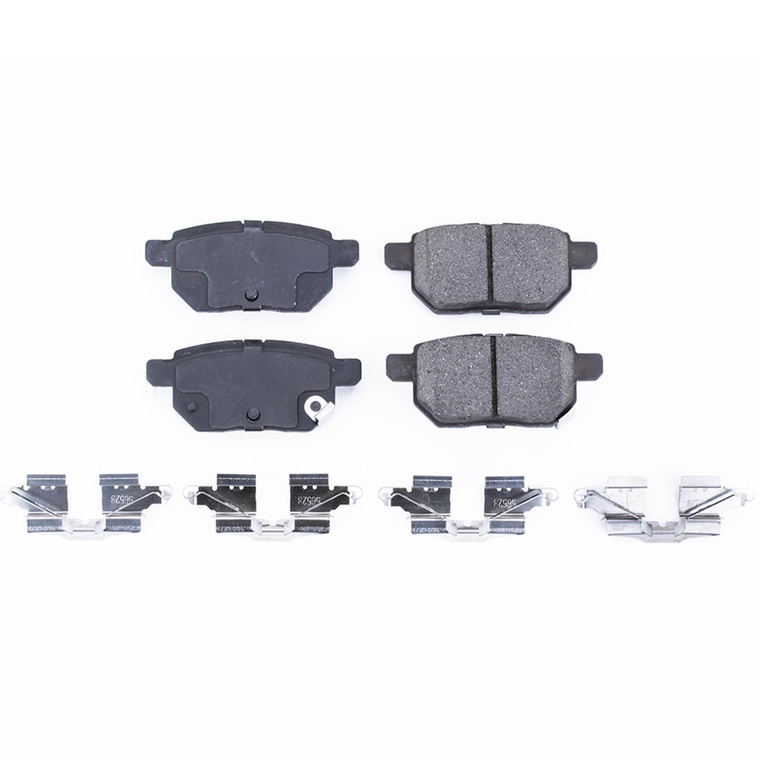 Power Stop Front Brake Kit For Pontiac Vibe 2009-10 |Scion tC 2011-16 |Toyota Corolla 2009-11 |xB 2008-15 |Corolla 2014-19 - Ceramic Brake Pads With Installation Hardware, 17-1354