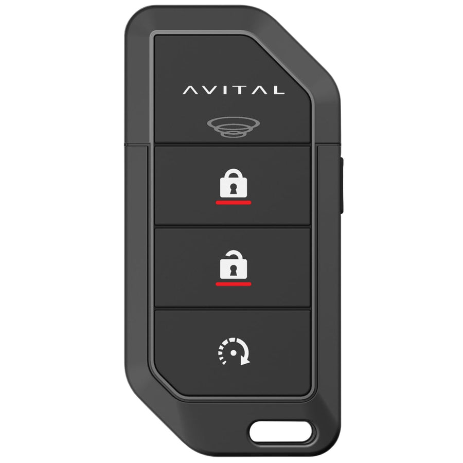 D9147L Avital Automotive Two 1-Way 4-Button Remotes with 1/4-Mile Range for use with DS3/DS3+ RF Models