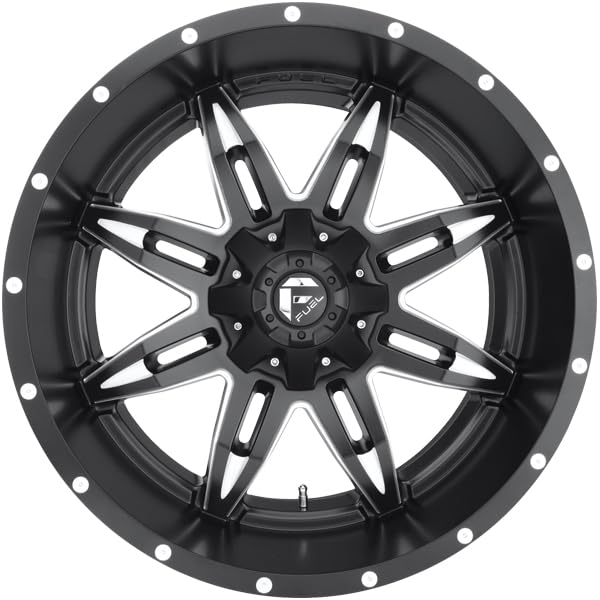 FUEL OFF-ROAD 15X8 LETHAL 5X5.5 3.79-18mm MATTE BLACK MILLED - D56715808537