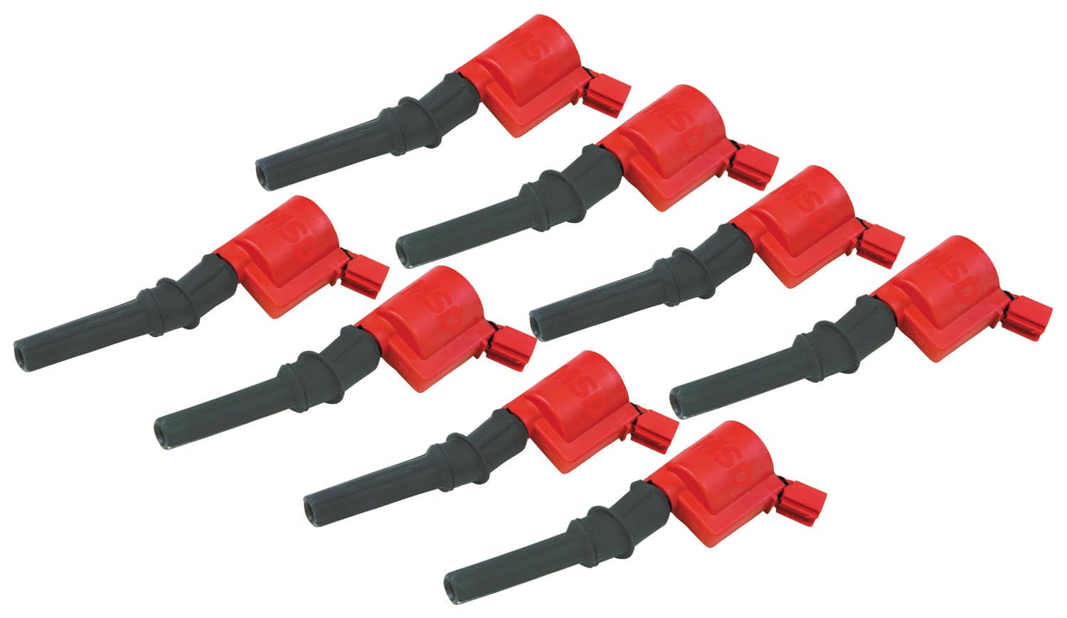 Blaster Series MSD 82428 Ignition Coils, Red, 8-pack