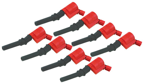 Blaster Series MSD 82428 Ignition Coils, Red, 8-pack