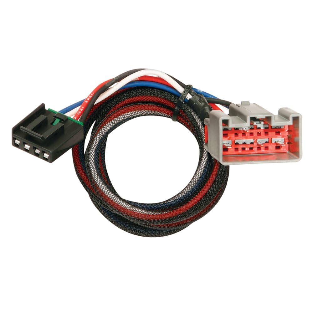 Tekonsha Trailer Brake Controller Custom Harness, Vehicle & Brake Control Ends, Compatible with Select Ford Bronco Expedition F-150 F-250 F-350 F-450 F-550 Super Duty